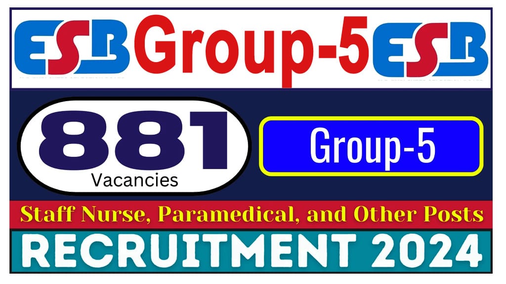 MPESB Group-5 Paramedical Staff Nurse Recruitment 2024