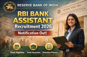 RBI Bank Assistant Recruitment 2026